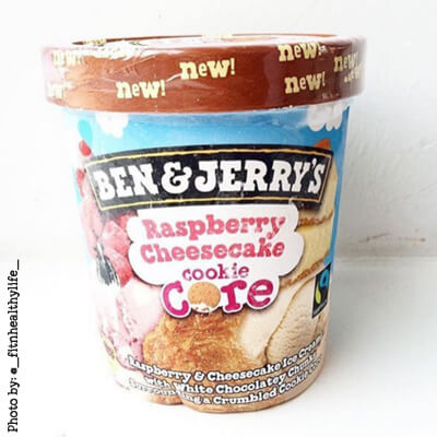 3. Raspberry Cheesecake Cookie Core