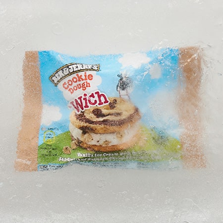 Bescherm je Ben & Jerry's Wich - de ijsberg