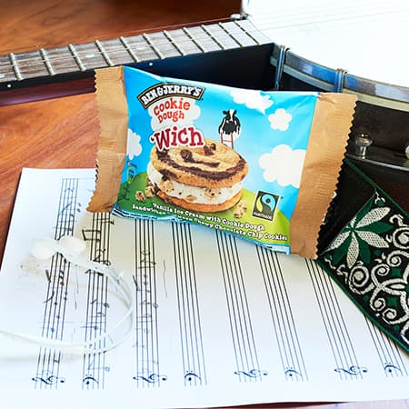 Multitasken met Ben & Jerry's 'Wich - schrijf een hitsingle