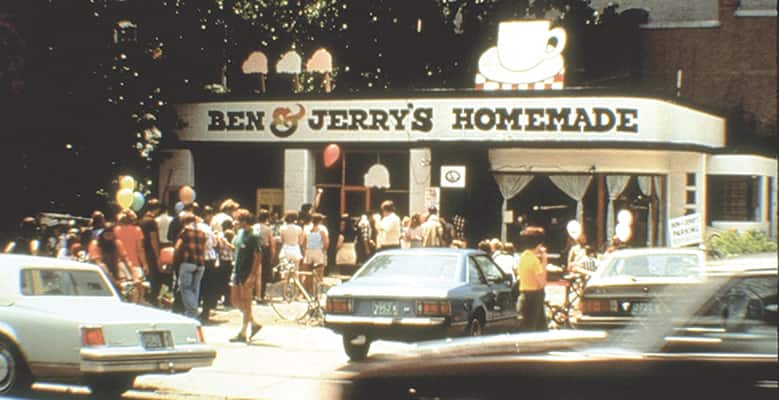 Ben & Jerry's first Free Cone Day, 1979