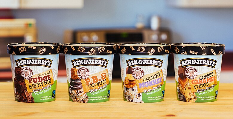 Ben & Jerry's Non-Dairy vegan line