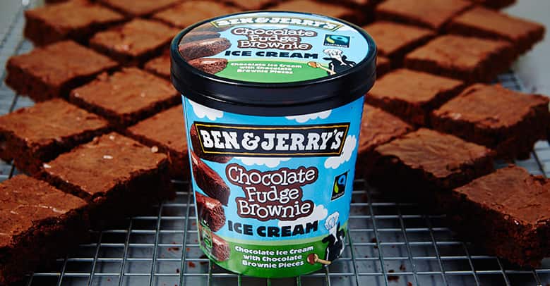 Ben & Jerry's Chocolate Fudge Brownie ice cream