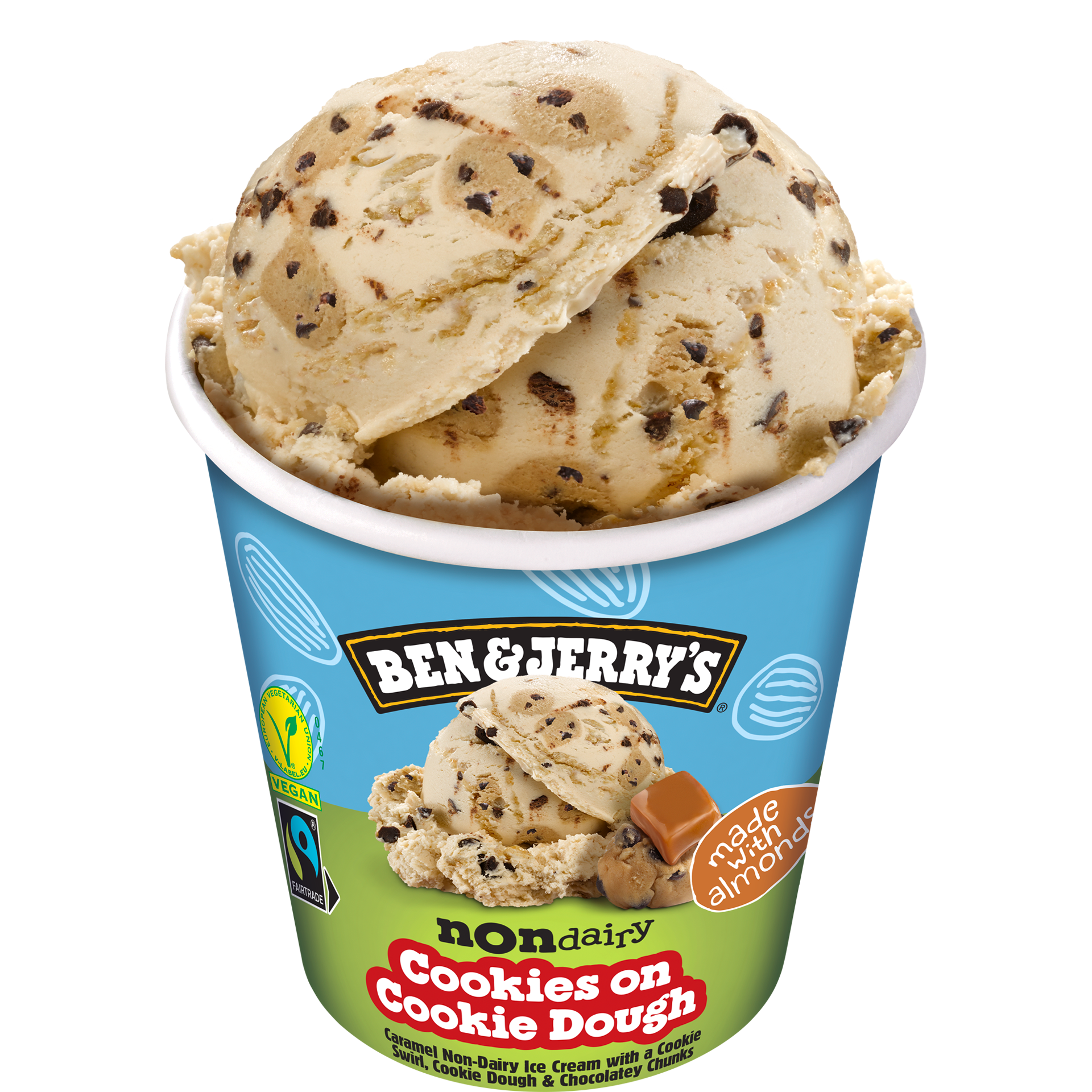 Cookies on Cookie Dough Non-Dairy Frozen Dessert Pint