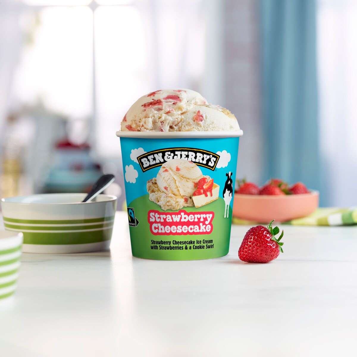 Strawberry Cheesecake Origineel ijs - Pint 4 / 4