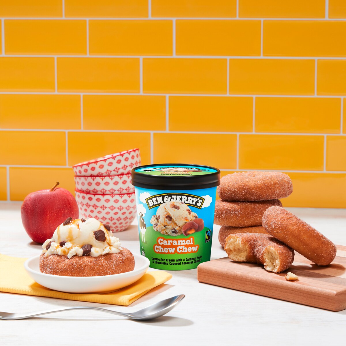 Caramel Chew Chew Origineel ijs - Pint 2 / 4