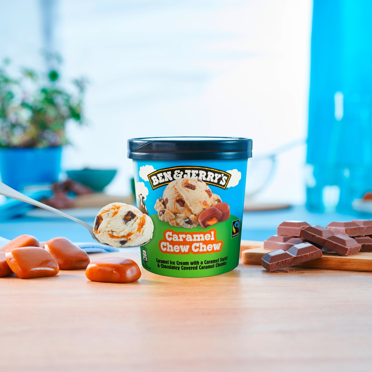 Caramel Chew Chew Origineel ijs - Pint 3 / 4