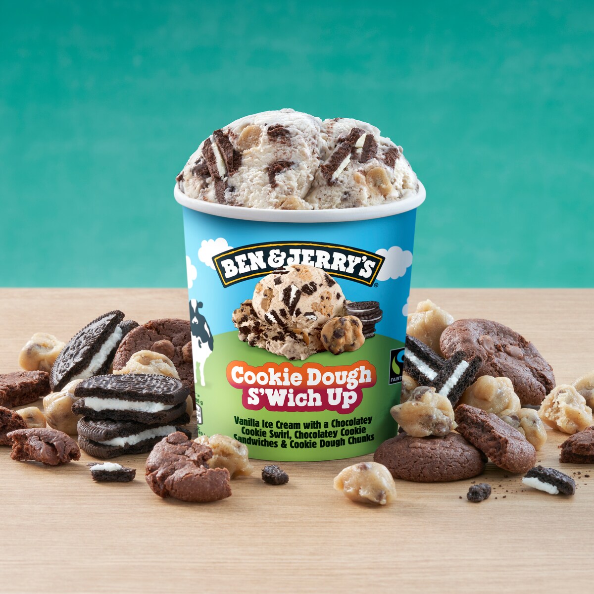 Cookie Dough S'wich Up Ice Cream - Pint 2 / 4