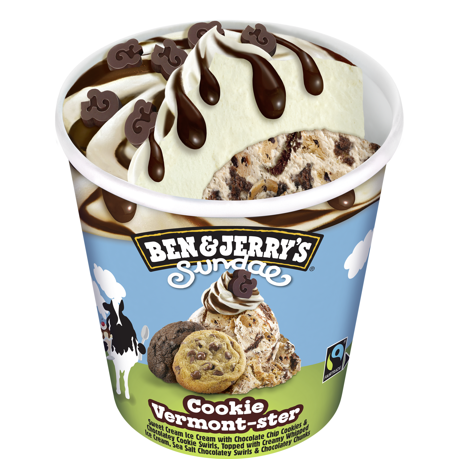 Cookie Vermont-ster Sundaes Pint