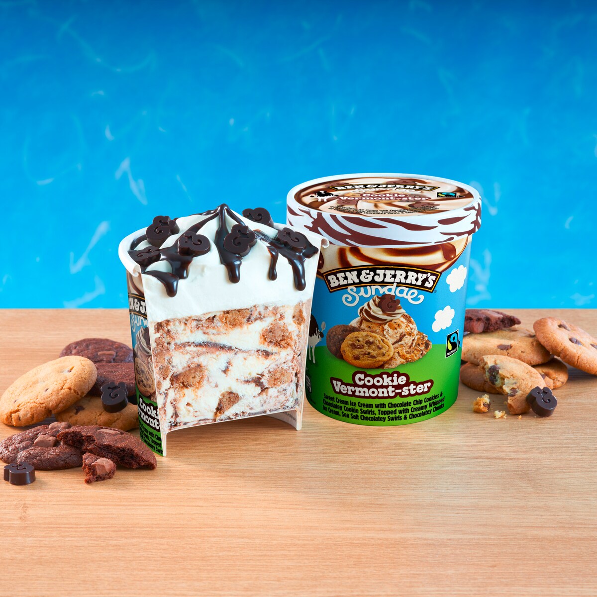Cookie Vermont-ster Sundae - Pint 3 / 4