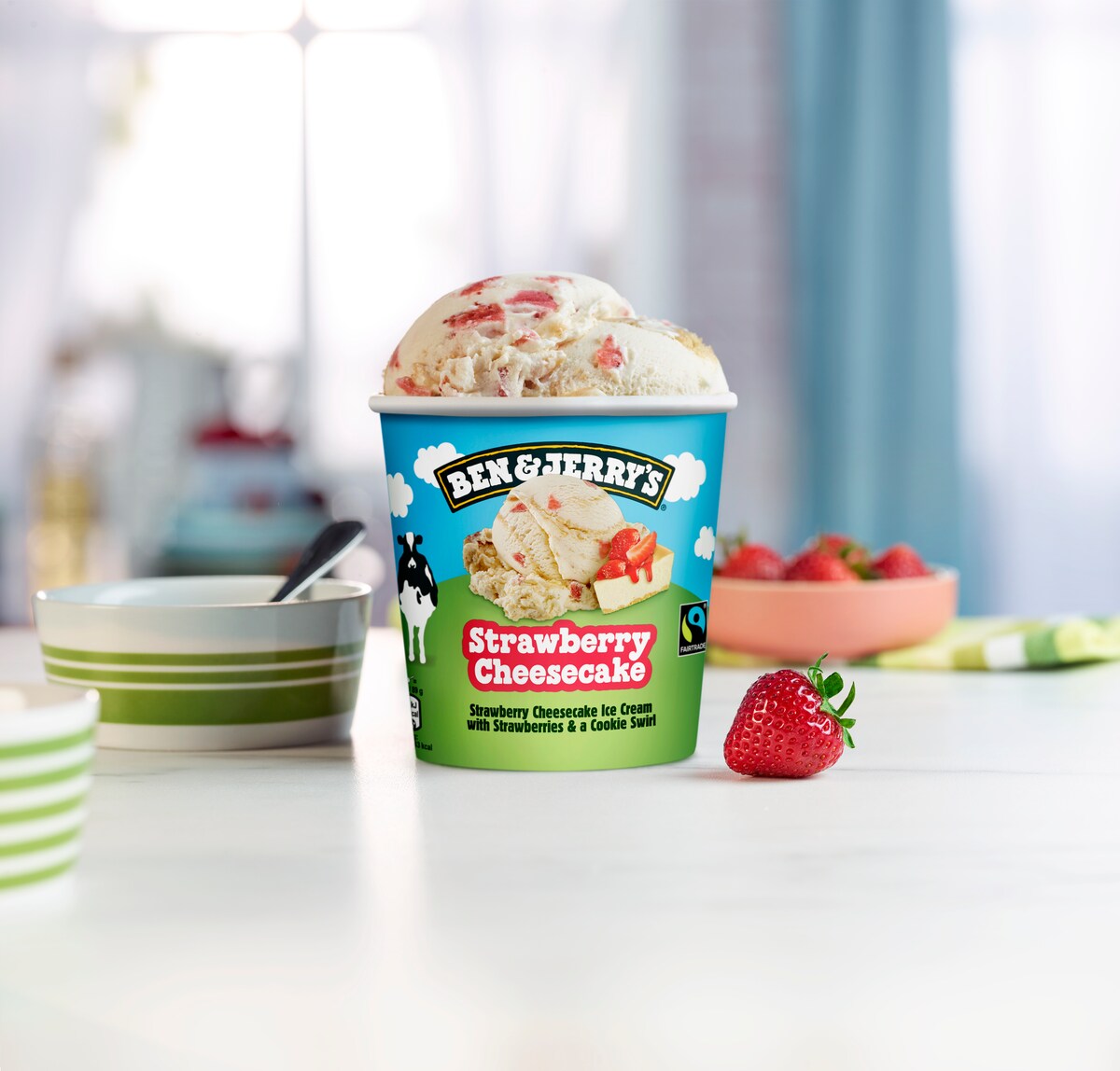 Strawberry Cheesecake Origineel ijs - Pint 4 / 4