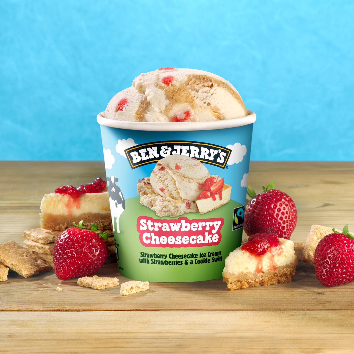 Strawberry Cheesecake Origineel ijs - Pint 2 / 4